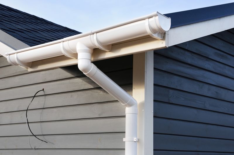 Plastic Downspout Installation detail