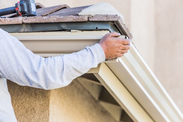 Metal Gutter Installation