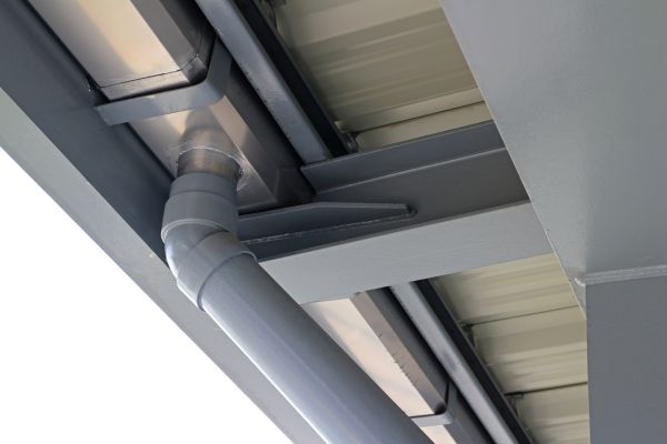 PVC Downspout Installation in Johnstown