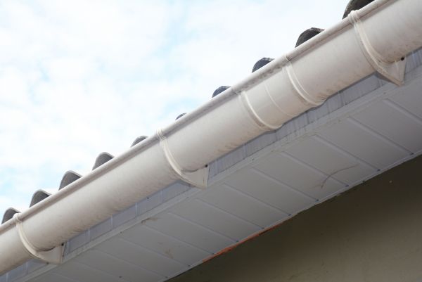 Plastic Gutter Installation in Johnstown