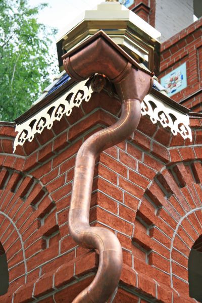 Church Downspout Installation in Johnstown